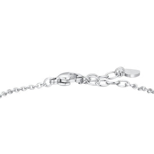 Bracciale da donna in acciaio con luna e zircone Luca Barra BK2822