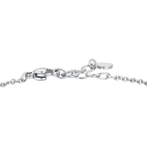 Bracciale da donna in acciaio con sole e cristallo Luca Barra BK2830