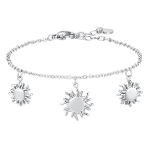 Bracciale da donna in acciaio con sole Luca Barra BK2831
