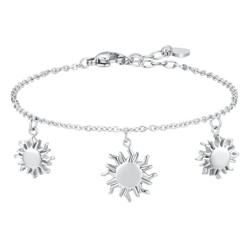 Bracciale da donna in acciaio con sole Luca Barra BK2831