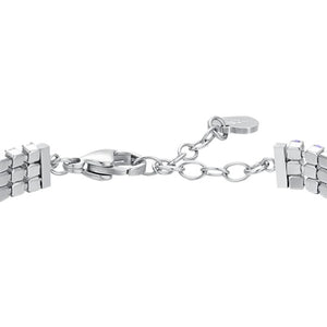 Bracciale tennis da donna in acciaio con zirconi Luca Barra BK2841