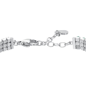 Bracciale tennis da donna in acciaio con zirconi Luca barra BK2842