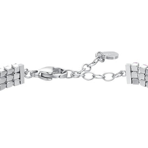 Bracciale tennis da donna in acciaio con zirconi Luca Barra BK2843