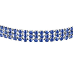 Bracciale tennis da donna in acciaio con zirconi Luca Barra BK2844