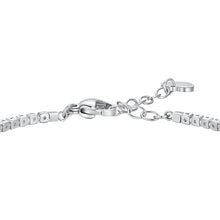 Load image into Gallery viewer, Bracciale tennis da donna in acciaio con stella zirconi Luca Barra BK2865
