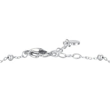 Cargar imagen en el visor de la galería, Bracciale da donna in acciaio con cuore zirconi Luca Barra BK2871
