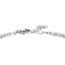 Cargar imagen en el visor de la galería, Bracciale tennis da donna in acciaio con zirconi Luca Barra BK2872
