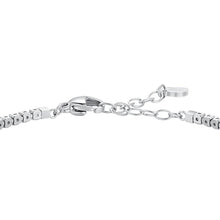 Carica l'immagine nel visualizzatore di Gallery, Bracciale tennis da donna in acciaio con zirconi Luca Barra BK2876
