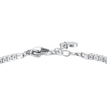 Load image into Gallery viewer, Bracciale tennis da donna in acciaio con zirconi Luca Barra BK2879
