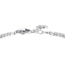 Cargar imagen en el visor de la galería, Bracciale tennis da donna in acciaio con zirconi Luca Barra BK2881
