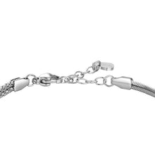 Load image into Gallery viewer, Bracciale da donna in acciaio con nodo Luca Barra BK2903
