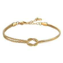Load image into Gallery viewer, Bracciale da donna in acciaio con nodo Luca Barra BK2904
