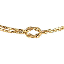 Load image into Gallery viewer, Bracciale da donna in acciaio con nodo Luca Barra BK2904
