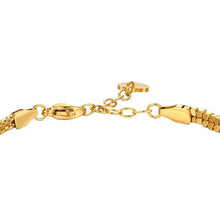 Carica l'immagine nel visualizzatore di Gallery, Bracciale da donna in acciaio con nodo e zirconi Luca Barra BK2909
