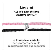 Carica l'immagine nel visualizzatore di Gallery, Bracciali da donna e uomo in corda Luca Barra BK2940
