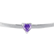 Load image into Gallery viewer, Bracciale da donna in acciaio con zircone Luca Barra BK2959
