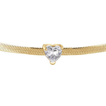 Load image into Gallery viewer, Bracciale da donna in acciaio con zircone Luca Barra BK2961
