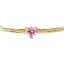 Load image into Gallery viewer, Bracciale da donna in acciaio con zircone Luca Barra BK2962
