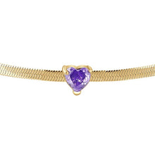 Load image into Gallery viewer, Bracciale da donna in acciaio con zircone Luca Barra BK2963
