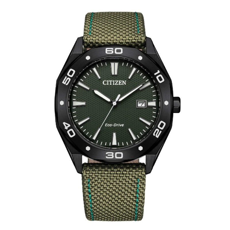 Orologio solo tempo da uomo Eco drive Citizen active BM7635-01X