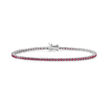 Cargar imagen en el visor de la galería, Bracciale Tennis Da Donna in Argento Comete BRA 172 M17
