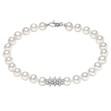 Carica l&#39;immagine nel visualizzatore di Gallery, Bracciale da donna Con Diamanti e perle Comete BRQ 130
