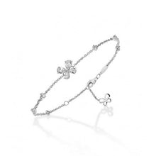 Load image into Gallery viewer, Bracciale da donna in argento con zirconi Comete BRQ 150
