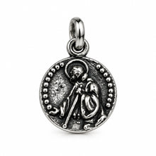 Cargar imagen en el visor de la galería, Medaglia San Francesco di Paola in argento 925 millesimi cod. FDA70016
