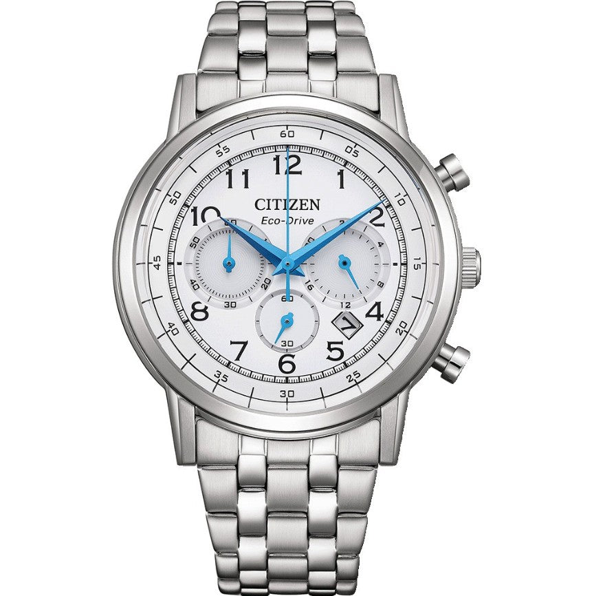 Orologio cronografo da uomo Eco drive Citizen chrono CA4630-53A