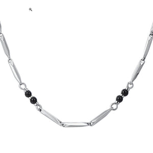 Collana da uomo in Acciaio con agata Luca Barra CA531
