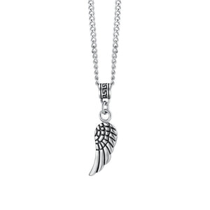 Collana da uomo in acciaio con ala Luca Barra CA536