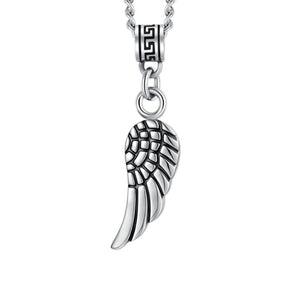 Collana da uomo in acciaio con ala Luca Barra CA536