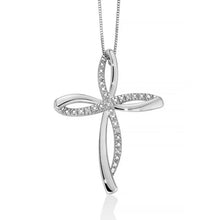 Carica l&#39;immagine nel visualizzatore di Gallery, Collana da Donna in oro bianco Miluna Croci CELD4524
