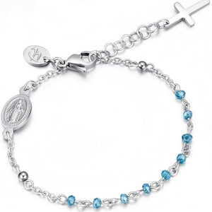 Collana da donna con ciondolo croce Luca Barra CK1022