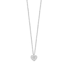 Carica l'immagine nel visualizzatore di Gallery, Collana da donna in acciaio con cuore Luca Barra CK1285
