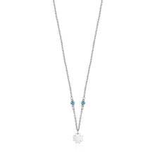 Load image into Gallery viewer, Luca Barra Women&#39;s Necklace in Steel with Four-Leaf Clover CK1361
