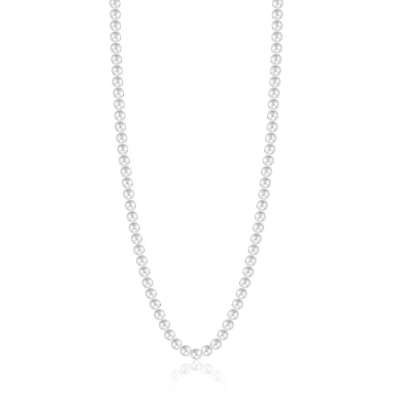 Luca Barra women's necklace in steel with pearls CK1580