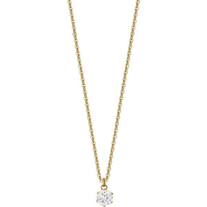 Luca Barra CK1694 women's necklace in golden steel