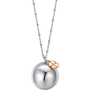 Women's steel necklace with Luca Barra pendant CK1729