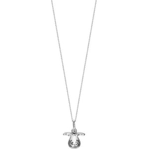 Women's steel necklace with Luca Barra pendant CK1749