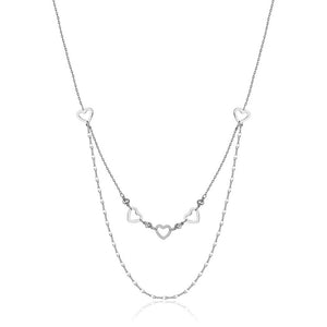 Luca Barra San Valentino women's steel necklace CK1806