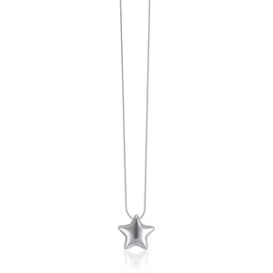 Luca Barra women's steel necklace with star CK1811