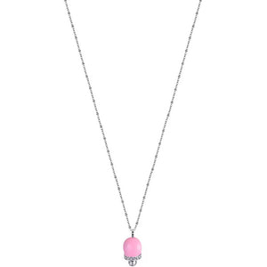 Luca Barra women's steel bell necklace CK1895