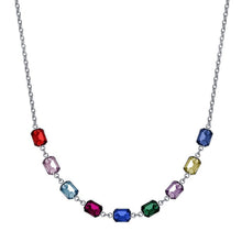 Load image into Gallery viewer, Luca Barra women&#39;s necklace in steel with crystals CK1925
