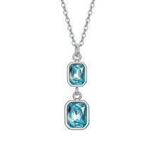 Cargar imagen en el visor de la galería, Collana da donna in acciaio con cristalli Luca Barra CK2081
