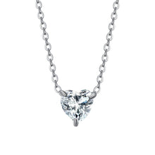 Load image into Gallery viewer, Collana da donna in acciaio con cuore cristallo Luca Barra CK2090
