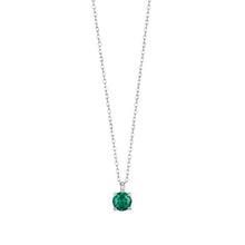 Cargar imagen en el visor de la galería, Collana da donna in acciaio con zircone Luca Barra CK2102
