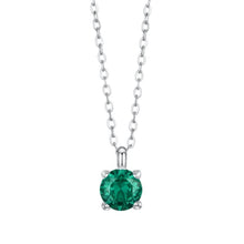 Cargar imagen en el visor de la galería, Collana da donna in acciaio con zircone Luca Barra CK2102

