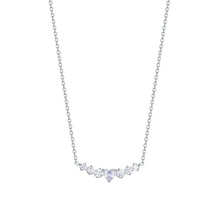 Carica l&#39;immagine nel visualizzatore di Gallery, Collana da donna in acciaio con cuore e cristalli Luca Barra CK2105
