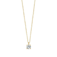 Carica l'immagine nel visualizzatore di Gallery, Collana da donna in acciaio con zircone Luca Barra CK2141
